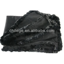 cashmere fur edged pashmina wraps